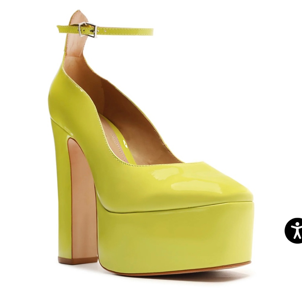 Brand new, never worn Schutz platform mary janes!